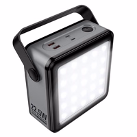 Išorinė baterija Power Bank Hoco J161 22.5W+PD20W 80000mAh juoda