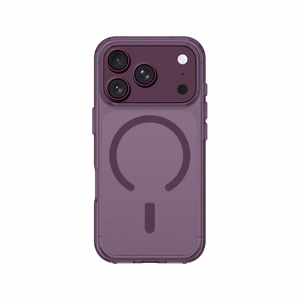 AmazingThing Minimal Mag Drop Proof 3 Lens dėklas, skirtas iPhone 18 Pro Max, su dirželio tvirtinimu, suderinamas su MagSafe – violetinis