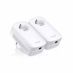 TP-LINK AV1300 Gigabit Passthrough Powerline Starter Kit TL-PA8010P KIT 1300 Mbit/s Ethernet LAN (RJ-45) ports 1 No Wi-Fi Extra socket