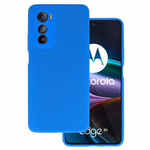 Dėklas silikoninis Lite Motorola Edge 30 (m) - mėlynas (m)
