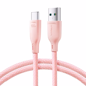 Joyroom S-A34 кабель USB-C (100W 3A) 1м - розовый