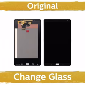 Ekranas skirtas Samsung T705 / T700 Tab S juodas (Atnaujintas: China)