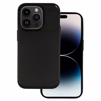 Tel Protect Carbon Elite dėklas telefonui Iphone 14 Pro juodas