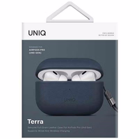 Uniq Terra dėklas AirPods Pro 2nd gen - mėlyna