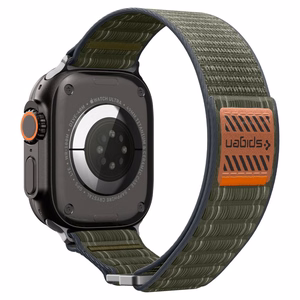 SPIGEN WBF0 dirželis APPLE WATCH 8 / 9 / 10 / 11 / SE / ULTRA (44 / 45 / 46 / 49 MM) žalias