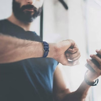 TECH-PROTECT ICONBAND GARMIN FENIX 5 / 6 / 6 PRO / 7 tamsiai mėlynas