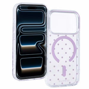 Liavec Bubble dėklas, skirtas „iPhone 18 Pro“ / „iPhone 17 Pro“, rožinis