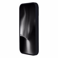 Satin Elegant Matt iPhone 16 Pro Max dangtelis juodas