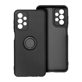 SILIKONO ŽIEDAS dėklas SAMSUNG S26 Plus, juodos spalvos