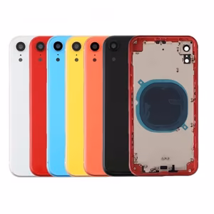 Galinis dangtelis skirtas iPhone XR su visu korpusu / Yellow / OEM