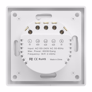 Avatto TS20-EU-W3 WiFi lietimui jautrus šviesos jungiklis