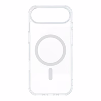 Drop Glue spalvingas magnetinis dėklas telefonui, suderinamas su MagSafe, skirtas IPHONE 17 Air, baltas