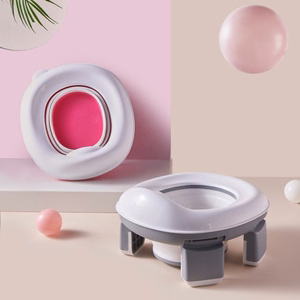 Kelioninis puodukas vaikams Reach Portable Potty 3in1 baltas/pilkas