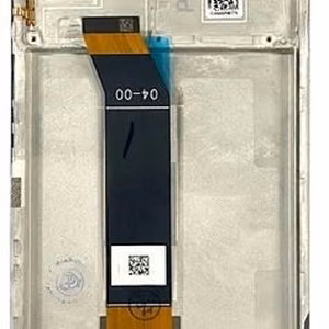 LCD ekranas Xiaomi Poco M4 5G/Poco M5 4G/Redmi 10 5G/Redmi Note 11E 5G su jutikliniu ekranu su rėmeliu juodas originalus (service pack)