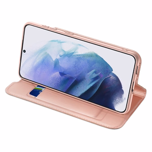 Dux Ducis Skin Pro dėklas Samsung Galaxy S22 + (S22 Plus) rožinis