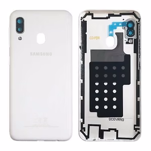 Galinis dangtelis Samsung A202 A20e 2019 baltas originalus (service pack)