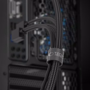 Tech-Protect Velcro kabelių tvarkyklė 3m - juoda