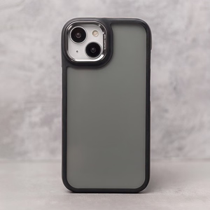 Crystal juodas dėklas for Xiaomi Redmi Note 14 5G (Global) pilkas