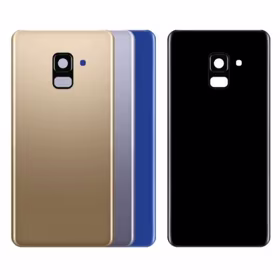Galinis dangtelis skirtas Samsung A530 2018 A8 juodas (su kameros stikliuku) HQ