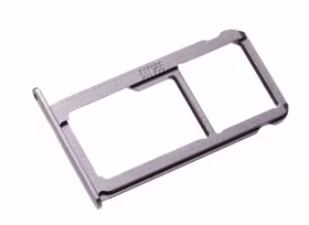 SIM kortelės laikiklis Huawei P9 (Dual) pilkas (Titanium Grey) originalus (service pack)