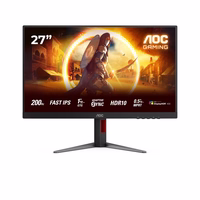 AOC 27G4HA kompiuterio monitorius 68,6 cm (27") 1920 x 1080 pikseliai „Full HD“ LED Juoda, Raudona