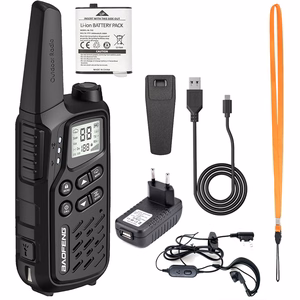 Baofeng BF-T25E walkie-talkies, 2 pcs., Black