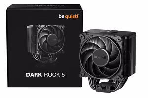 be quiet! DARK ROCK 5 procesoriaus oro aušintuvas 12 cm juodas 1 vnt.