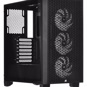 CORSAIR 3000D RGB grūdinto stiklo Mid Tower korpusas
