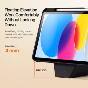 Dėklas Dux Ducis Vers Apple iPad 10.9 2022/iPad 11 2025 juodas