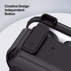 DUX DUCIS PECO - apsauginis dėklas šarvo tipo AirPods Pro 2 juodas