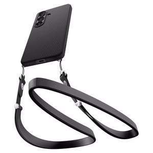 SPIGEN dėklas LIQUID AIR MAG, suderinamas su MagSafe, skirtas SAMSUNG S26 Plus, matinis, juodas