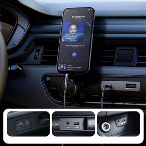 Audio adapteris Joyroom (SY-A08) 3,5mm į 3,5mm (p-p) 1,2m juodas