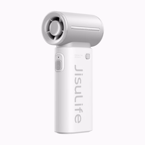 Jisulife Life9 3600 mAh nešiojamasis rankinis mini USB ventiliatorius-pūstuvas, pilkas