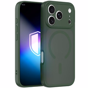 3mk Misty MagCase iPhone 17 Pro Max dėklas - žalias
