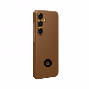 Telefono dėklas Silicone Cover skirtas Samsung S911 S23 / Rudas / pakuotėje