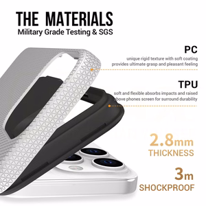 "Vmax" trikampio formos dėklas "Samsung Galaxy A15 4G" / A15 5G sidabrinės spalvos