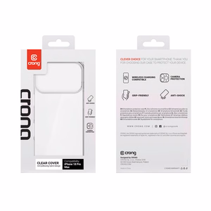 Crong Clear Cover skaidrus dėklas, skirtas iPhone 18 Pro Max / 17 Pro Max