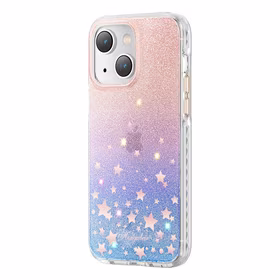 Kingxbar Heart Star Series dėklas iPhone 14 Plus dėklas su zodiako žvaigždėmis