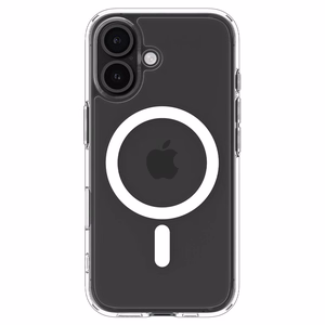 Spigen Ultra Hybrid "T" Magnetinis iPhone 16 dėklas - Baltas