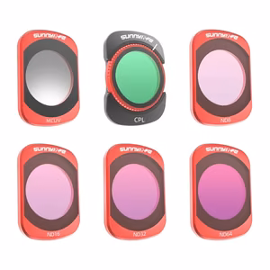 Sunnylife Pocket 4 ir Pocket 3 MCUV, CPL bei ND8/16/32/64 filtrų rinkinys