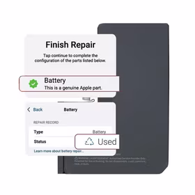 Baterija suderinama su iPhone 15 / savaime diagnozuojama / 3349mAh