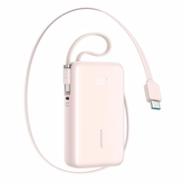 Išorinė baterija Joyroom "JR-PR2 Mini" rožinė 10000mAh (35W)