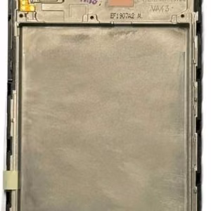LCD ekranas Samsung A176 A17 5G su jutikliniu ekranu ir rėmeliu juodas originalus (serviso paketas)