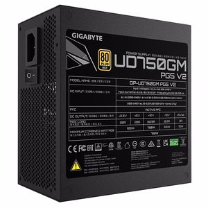 Gigabyte UD750GM 750W PG5 V2 maitinimo šaltinis (GP-UD750GM PG5 V2)