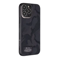 Tactical Camo Troop Dėklas for Apple iPhone 13 Pro Max Juodas
