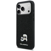 KARL LAGERFELD case for IPHONE 17 Pro Max KLHCP17X6PRKCLK (Rhinestone W/ K&C PIN) black