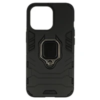 Ring Armor dėklas telefonui Iphone 13 Pro Max juodas
