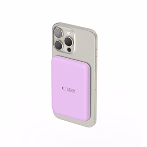 Tech-Protect LifeMag MagSafe PB10 5000mAh Išorinė baterija (f) - rožinė
