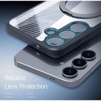 Dėklas Dux Ducis "Aimo Mag Stand" Samsung S931 S25 juodas