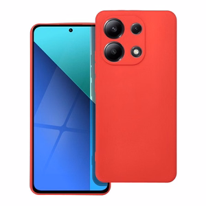 Minkštas dėklas telefonui XIAOMI Redmi Note 13 4G raudonas